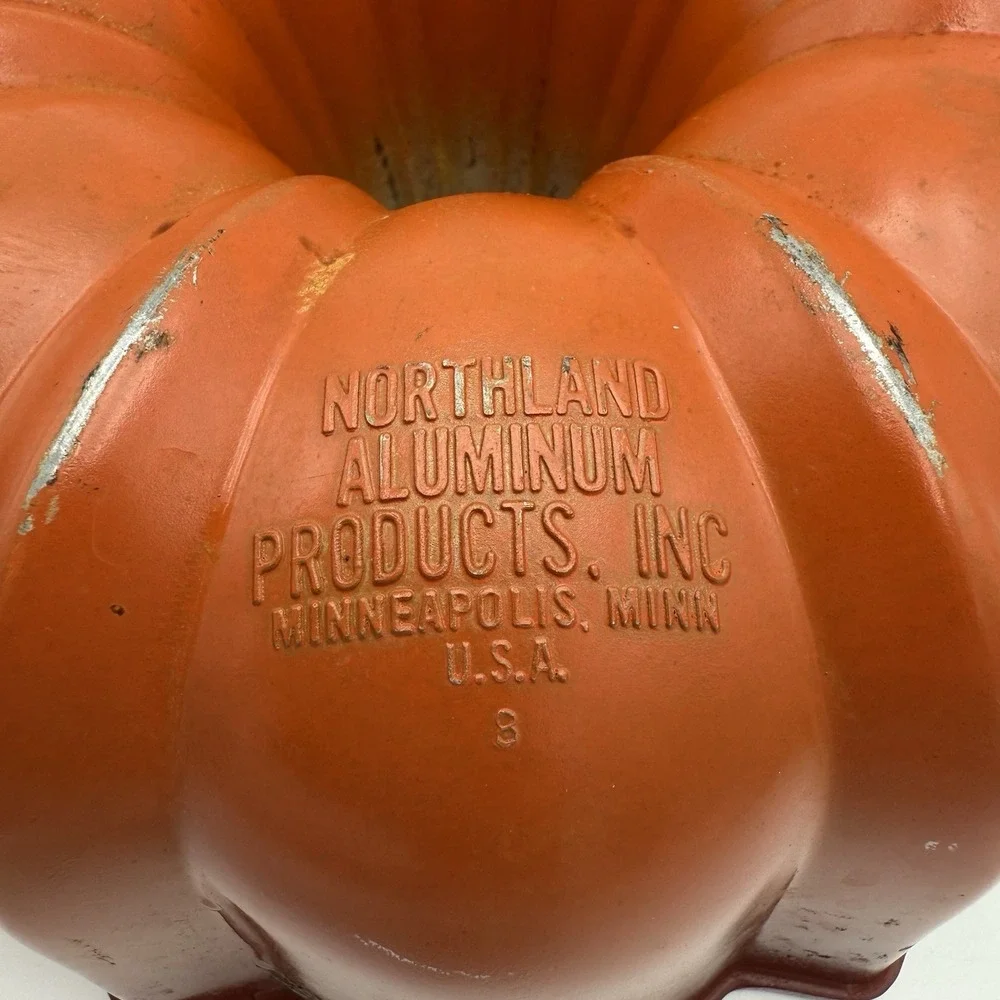 Vintage Original Bundt Cake Pan Northland Aluminum Products USA ~ Heavy‎ Duty